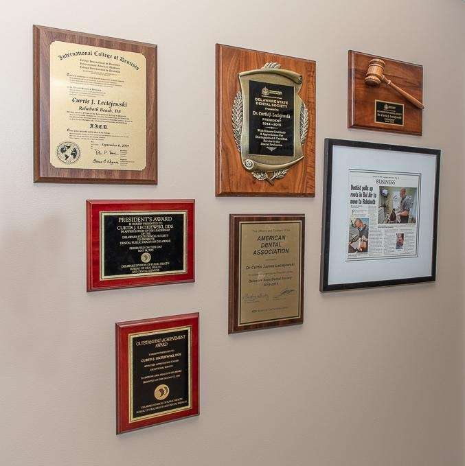 Wall of credentials