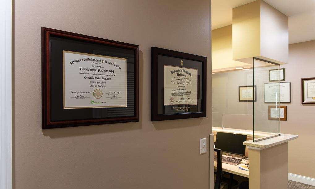 Dentist credentials