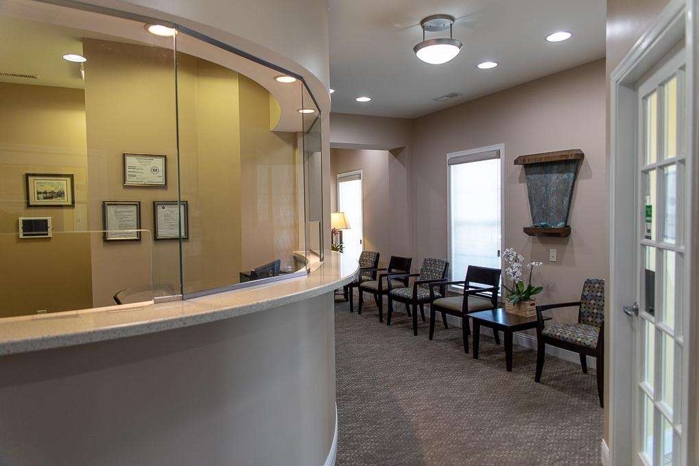 Front lobby and desk