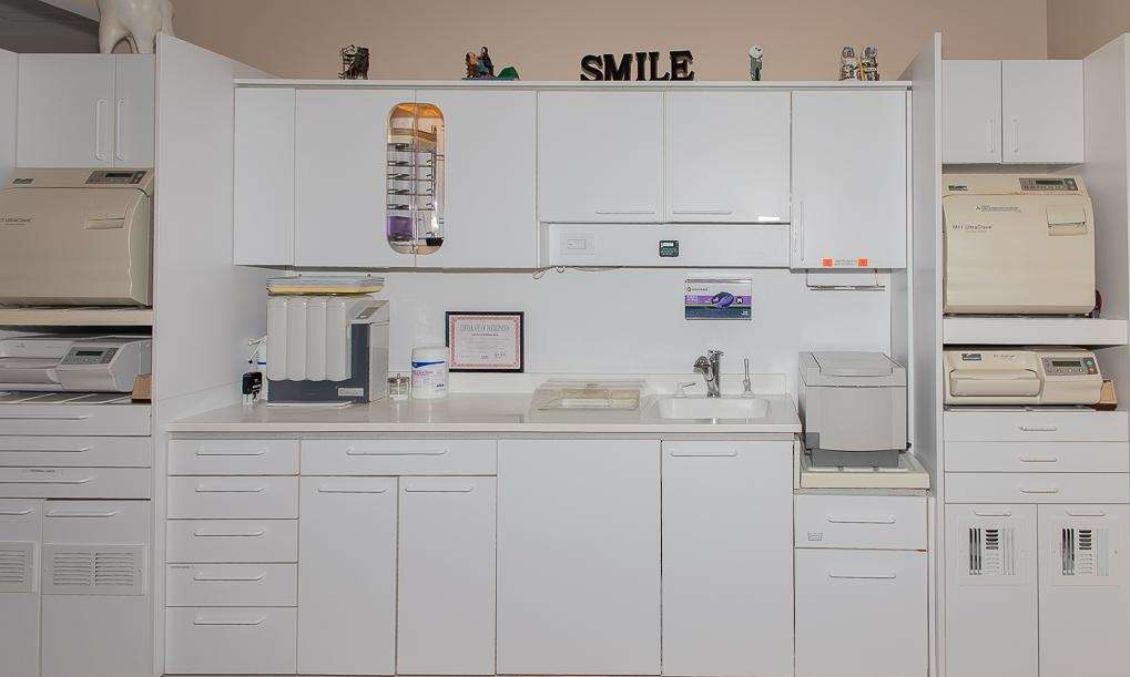 Dental supply room